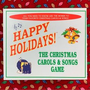 NWOT “The Christmas Carols & Songs Game”. 1999.